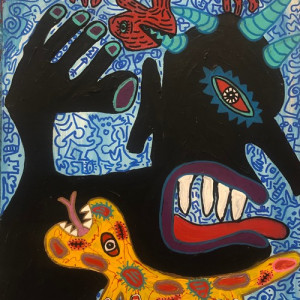 Acrylique-carton-50x65-cm