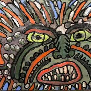 La-colere-huile-sur-bois-34x53-cm