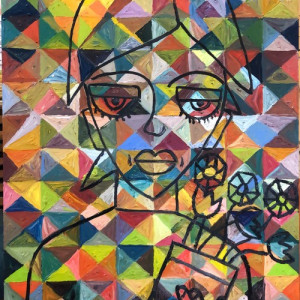Linvitee..-huile-pavatex-74x98-cm