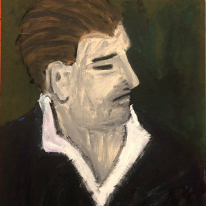 Portrait-imaginaire..-acryl-sur-pavatex-55x65-cm